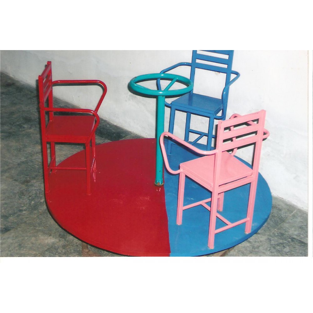 Outdoor Playground Equipment Merry Go Round Chair 4 feet Dia